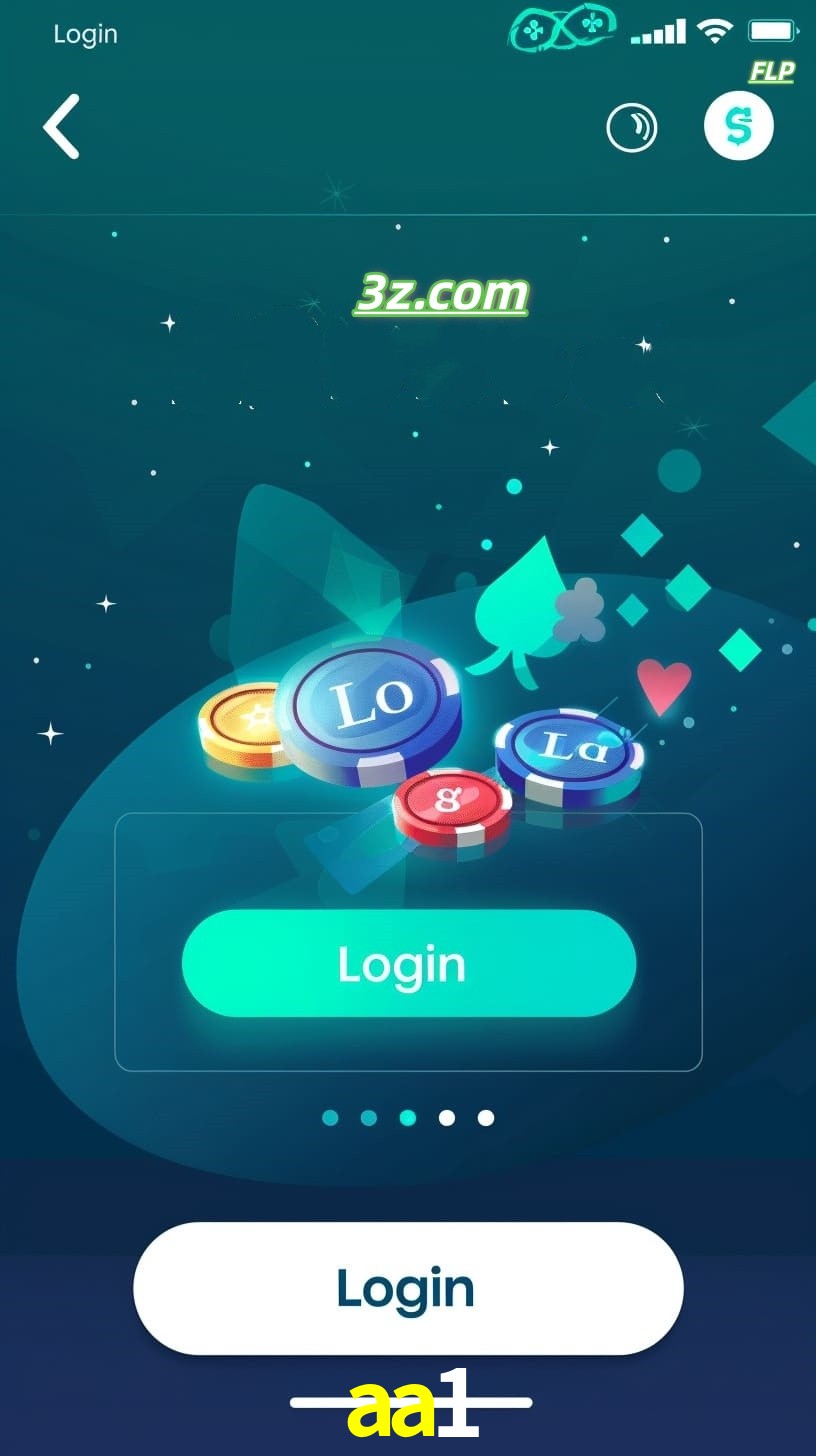 Login no aplicativo de cassino online aa1 Brasil com bônus de boas-vindas